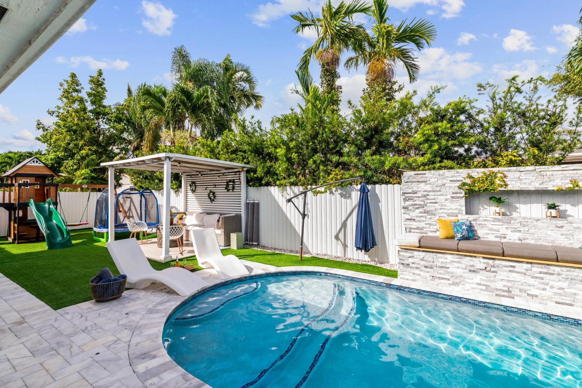 Miami Luxury House W Heated Pool & Jacuzziヴィラ エクステリア 写真