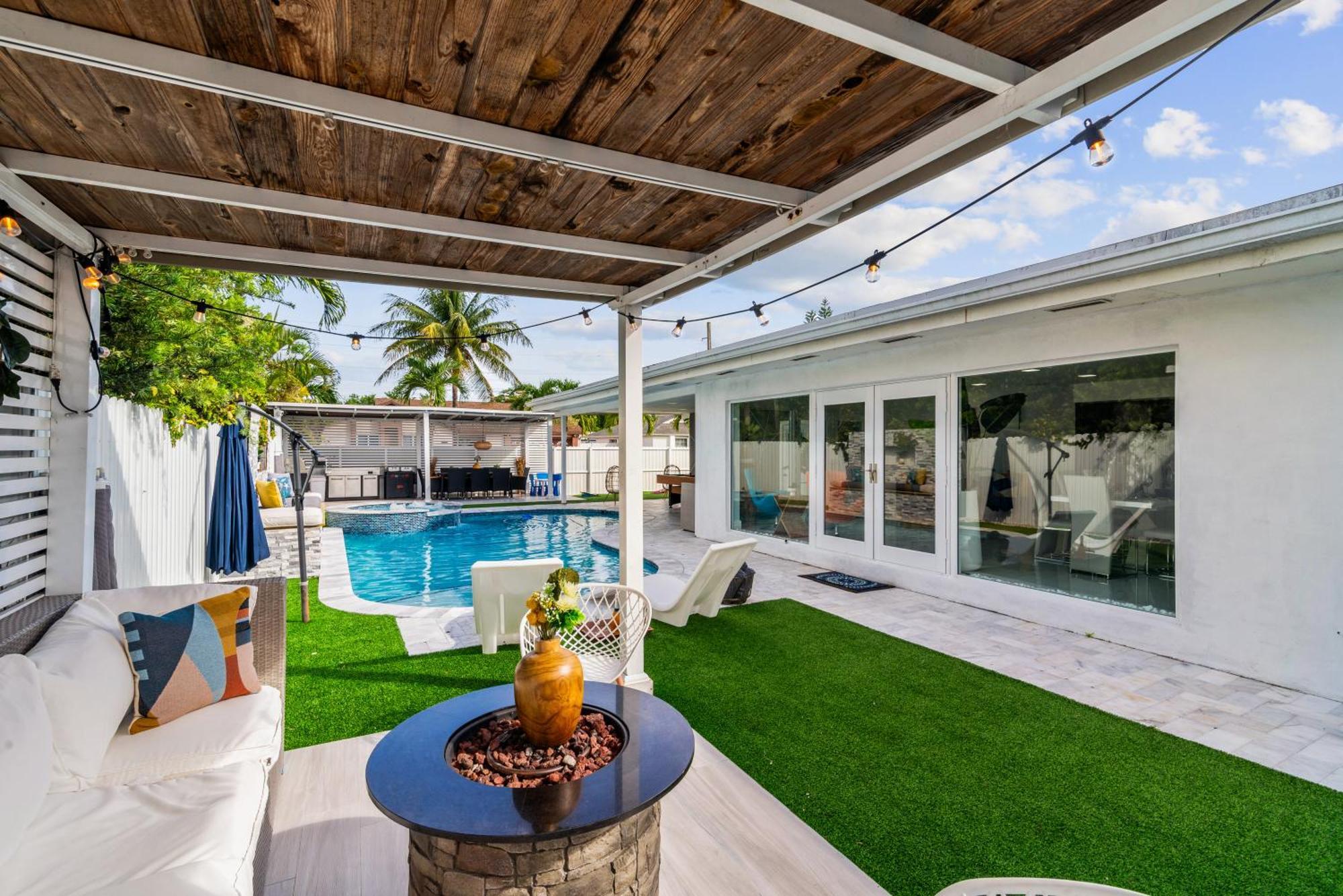 Miami Luxury House W Heated Pool & Jacuzziヴィラ エクステリア 写真