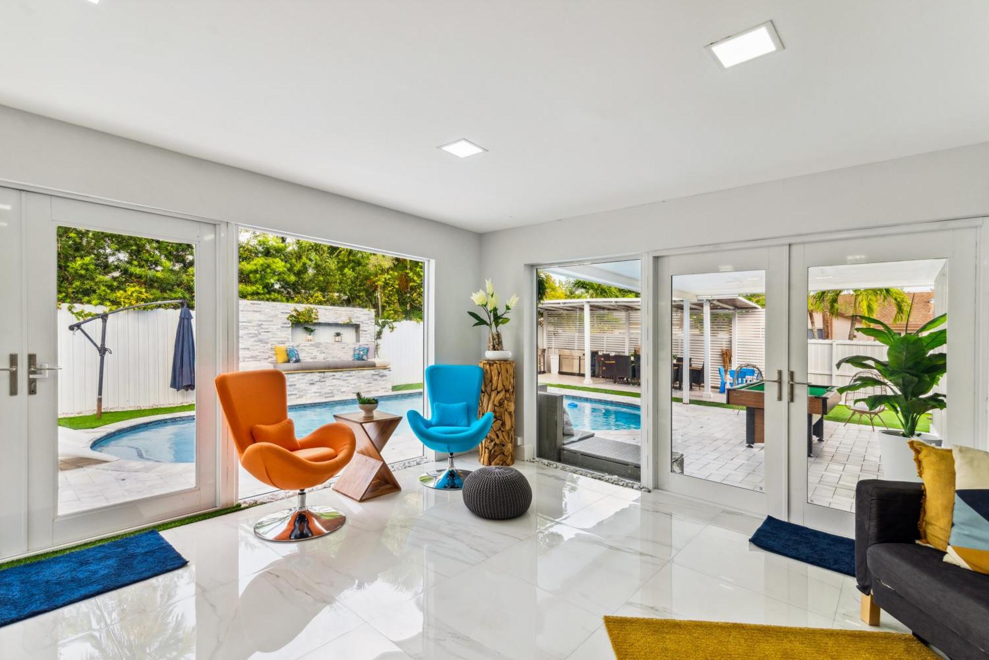 Miami Luxury House W Heated Pool & Jacuzziヴィラ エクステリア 写真
