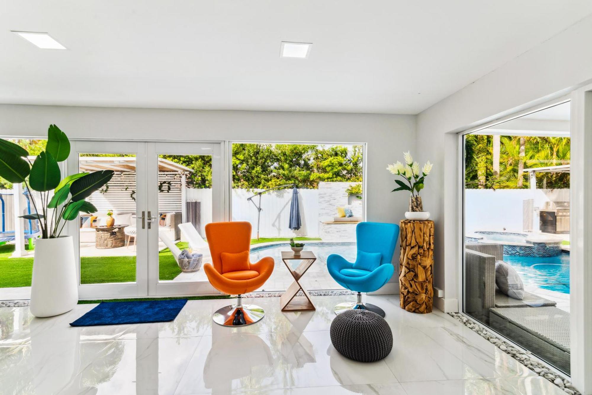 Miami Luxury House W Heated Pool & Jacuzziヴィラ エクステリア 写真