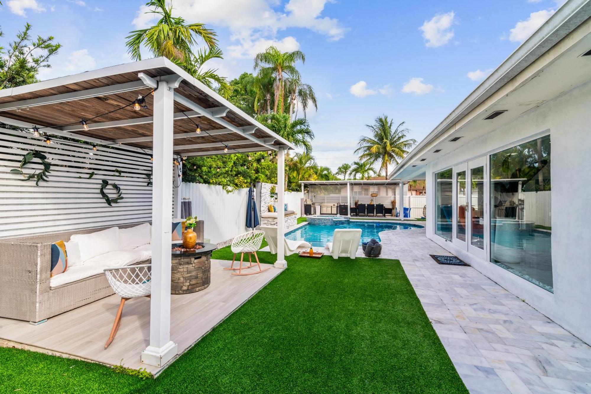 Miami Luxury House W Heated Pool & Jacuzziヴィラ エクステリア 写真