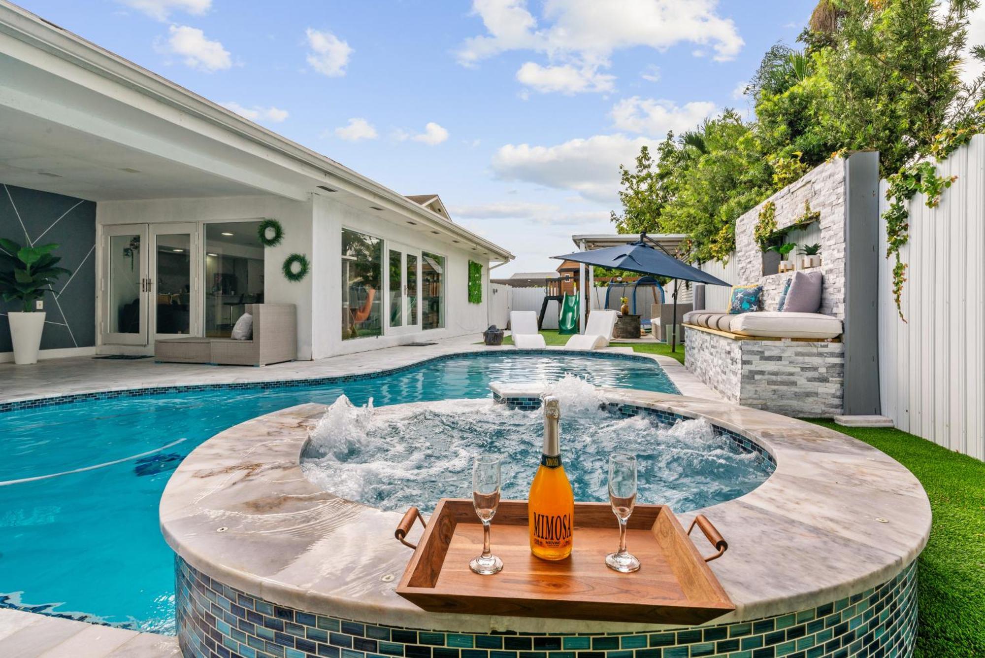 Miami Luxury House W Heated Pool & Jacuzziヴィラ エクステリア 写真