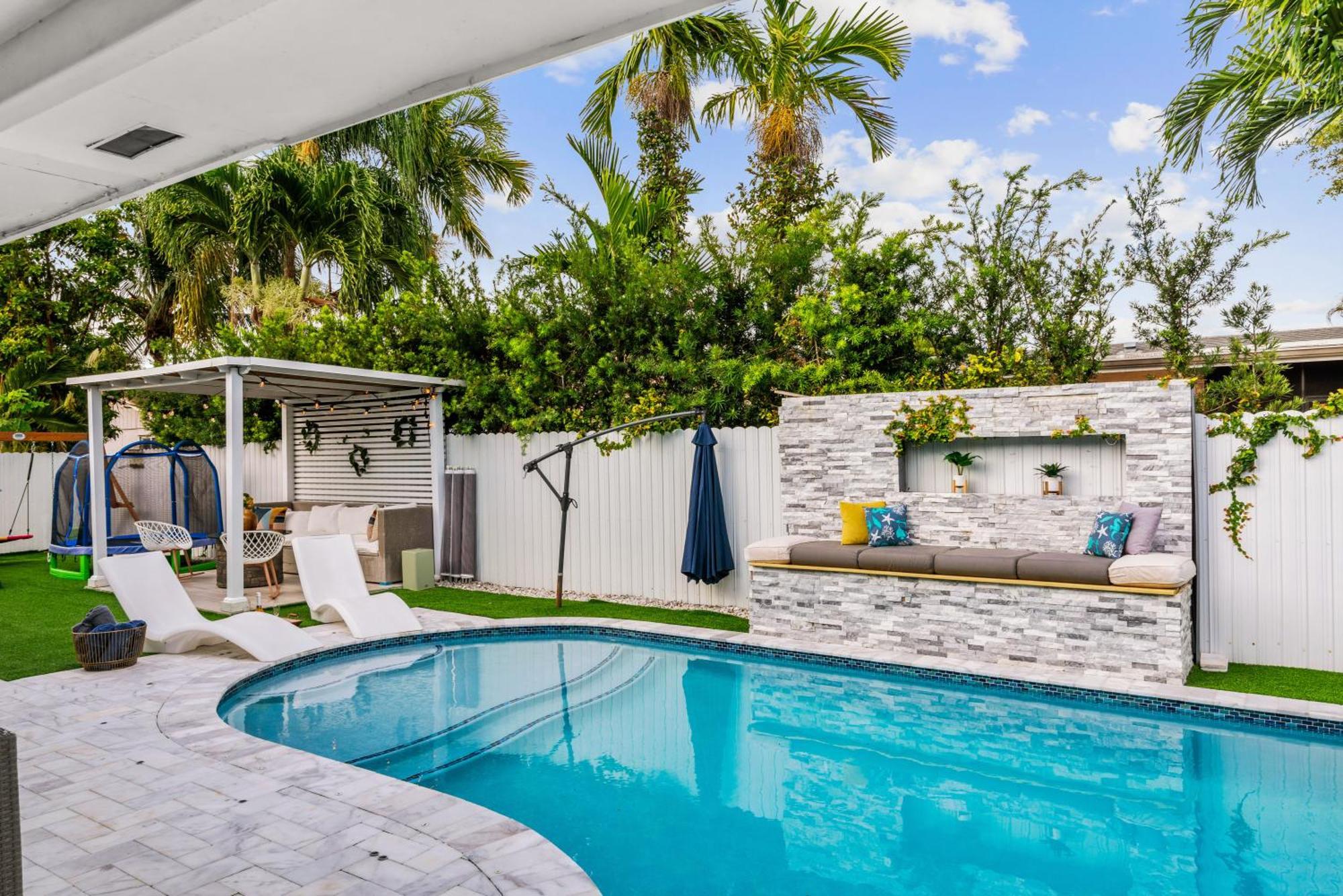 Miami Luxury House W Heated Pool & Jacuzziヴィラ エクステリア 写真